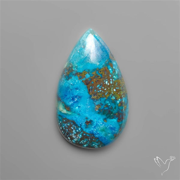 Chrysocolla Azurite Shattuckite Cabochon