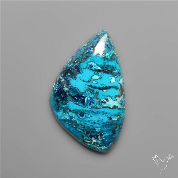 Chrysocolla Azurite Shattuckite Cabochon