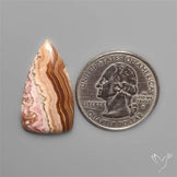 Plume Rhodochrosite Cabochon