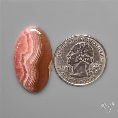 Honey Rhodochrosite Cabochon