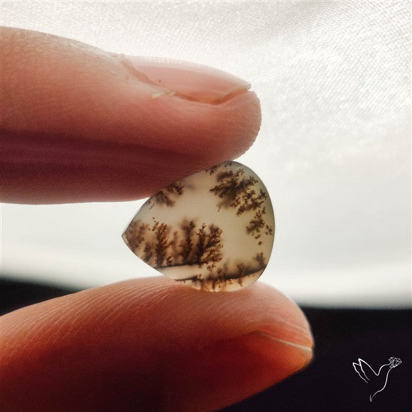 Scenic Dendritic Opal Cabochon