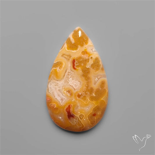Rare Smugglers Cove Moss Agate Cabochon from Utah