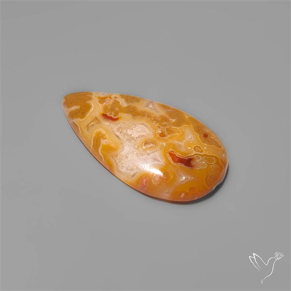 Rare Smugglers Cove Moss Agate Cabochon from Utah