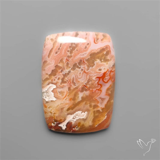 Rare Smugglers Cove Moss Agate Cabochon from Utah