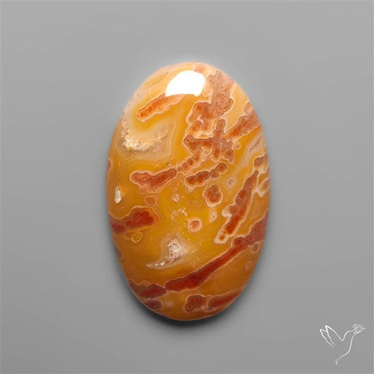 Rare Smugglers Cove Moss Agate Cabochon from Utah
