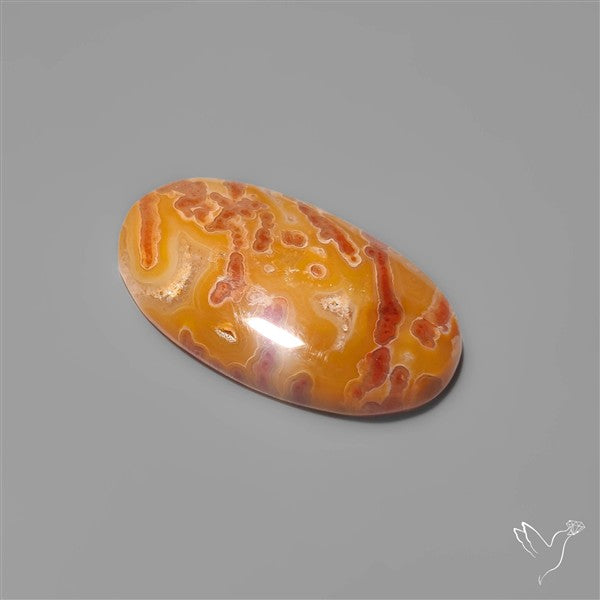 Rare Smugglers Cove Moss Agate Cabochon from Utah