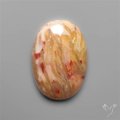 Rare Smugglers Cove Moss Agate Cabochon from Utah