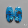 Gem Azurites Pair