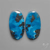 Gem Azurites Pair