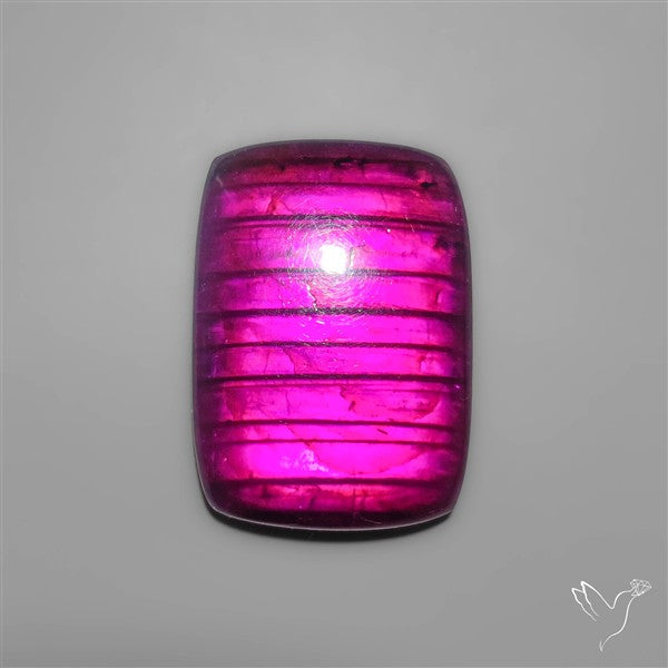 Treated Purple Labradorite Cabochon