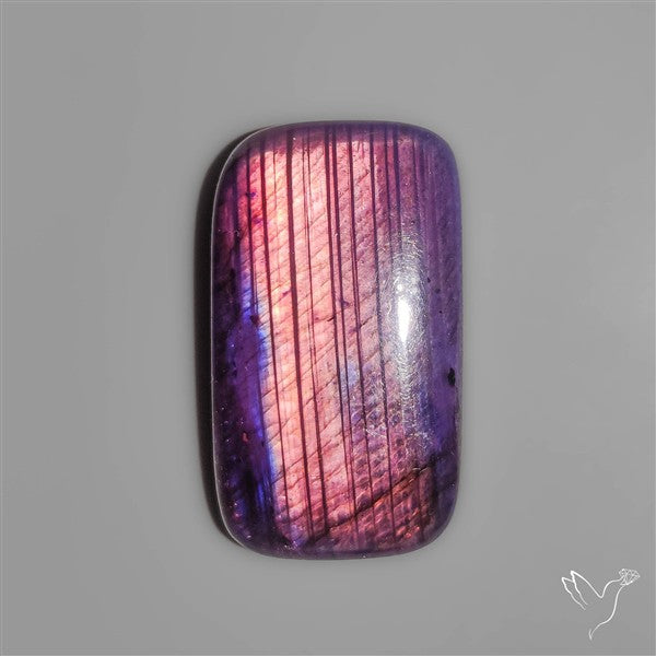 Treated Purple Labradorite Cabochon