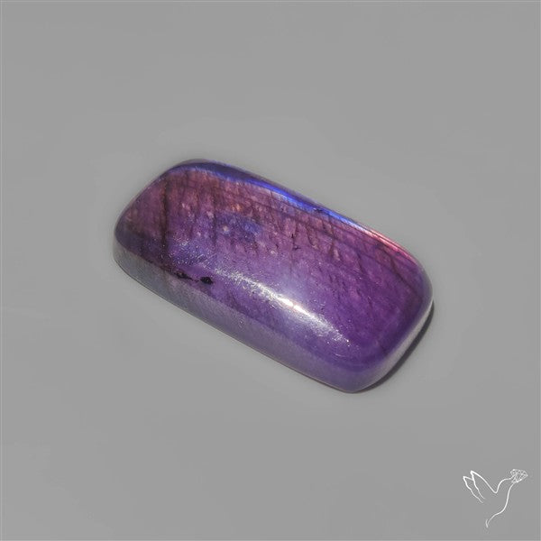 Treated Purple Labradorite Cabochon