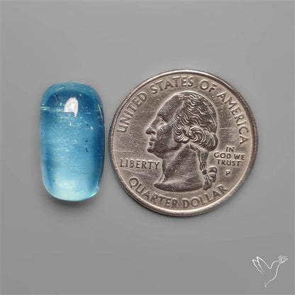 Aquamarine Cabochon High Grade Gemmy