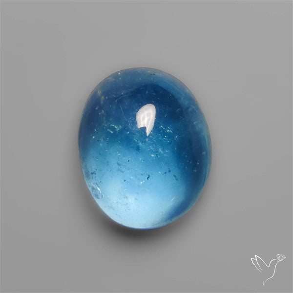 Aquamarine Cabochon High Grade Gemmy