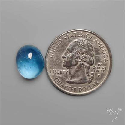 Aquamarine Cabochon High Grade Gemmy