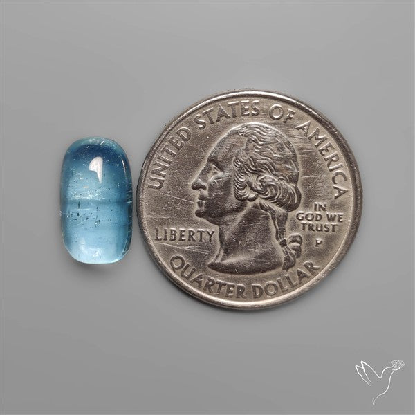 Aquamarine Cabochon High Grade Gemmy
