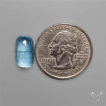 Aquamarine Cabochon High Grade Gemmy