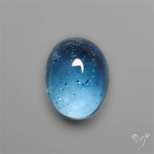 Aquamarine Cabochon High Grade Gemmy
