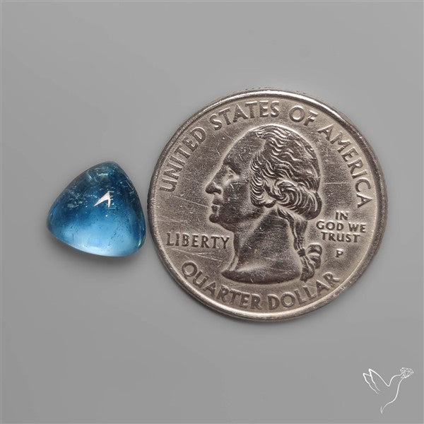 Aquamarine Cabochon High Grade Gemmy