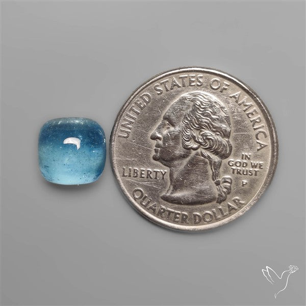 Aquamarine Cabochon High Grade Gemmy