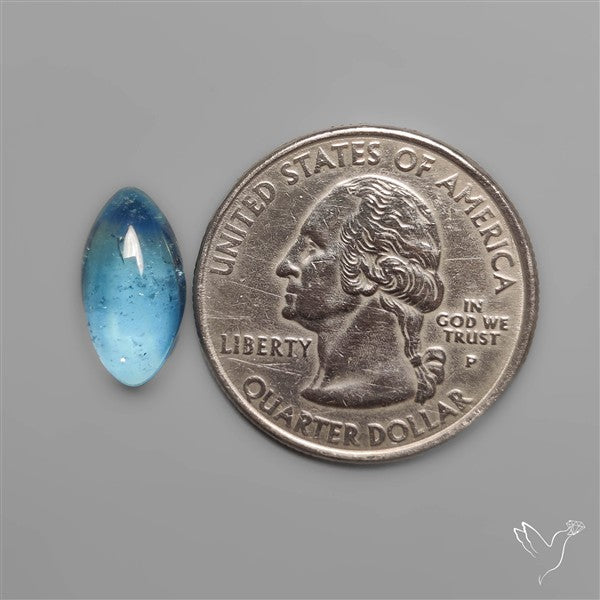 Aquamarine Cabochon High Grade Gemmy