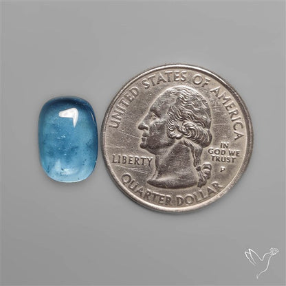 Aquamarine Cabochon High Grade Gemmy