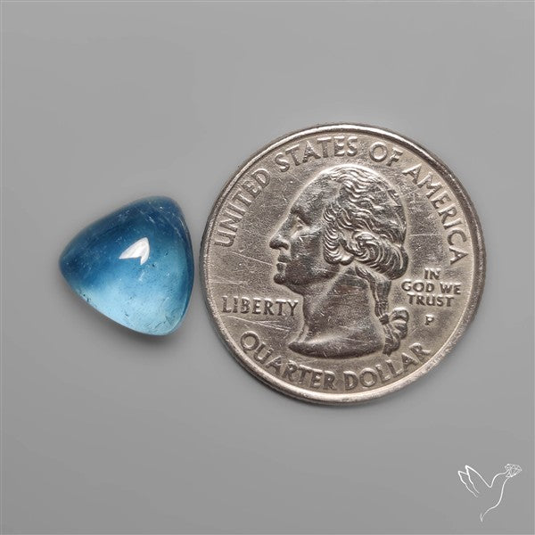 Aquamarine Cabochon High Grade Gemmy