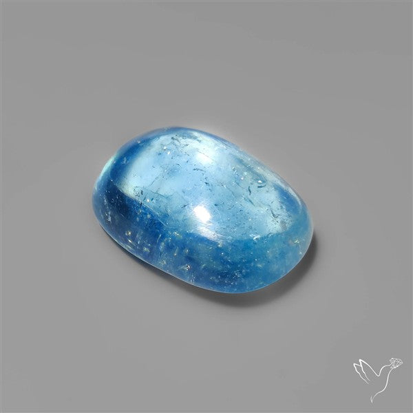 Aquamarine Cabochon High Grade Gemmy