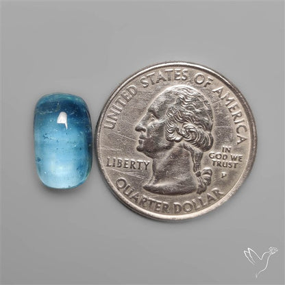 Aquamarine Cabochon High Grade Gemmy