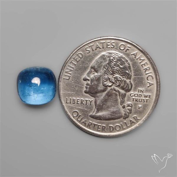 Aquamarine Cabochon High Grade Gemmy