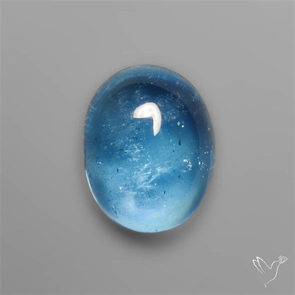 Aquamarine Cabochon High Grade Gemmy