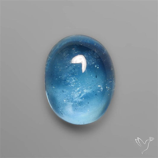 Aquamarine Cabochon High Grade Gemmy