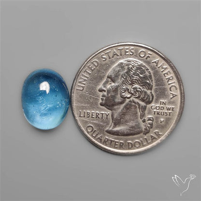 Aquamarine Cabochon High Grade Gemmy
