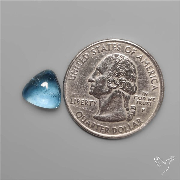 Aquamarine Cabochon High Grade Gemmy