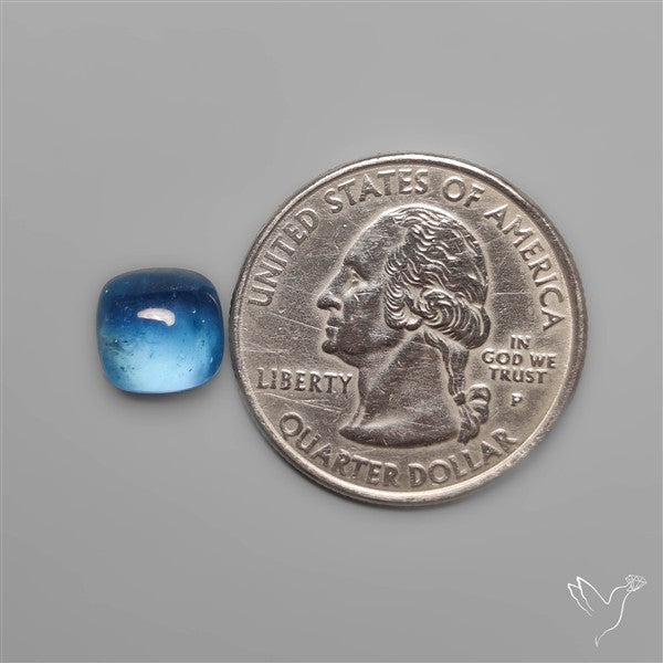 Aquamarine Cabochon High Grade Gemmy