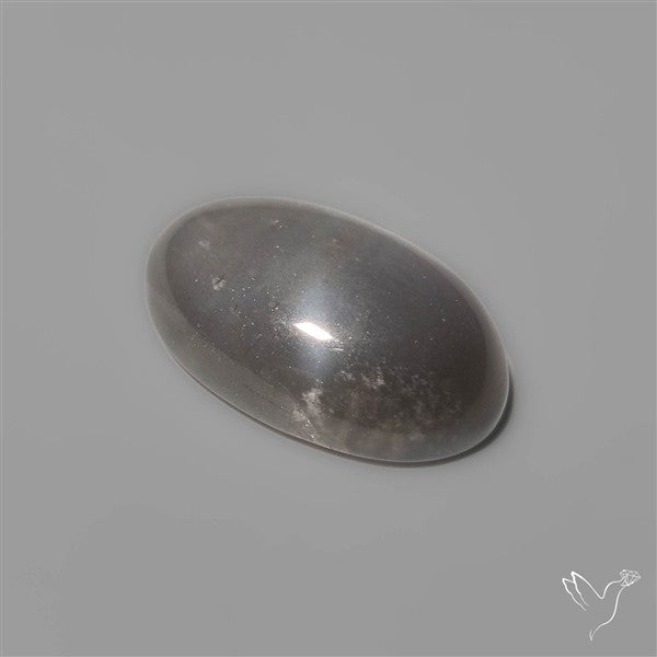 Dark Black Moonstone Cabochon Healing Stone