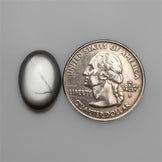 Dark Black Moonstone Cabochon Healing Stone