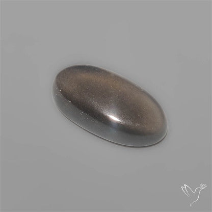 Dark Black Moonstone Cabochon Healing Stone