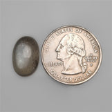 Dark Black Moonstone Cabochon Healing Stone