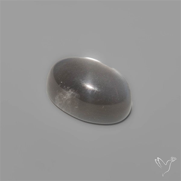 Dark Black Moonstone Cabochon Healing Stone