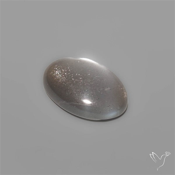 Dark Black Moonstone Cabochon Healing Stone