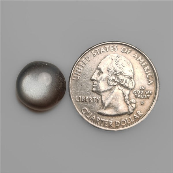 Dark Black Moonstone Cabochon Healing Stone
