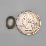 Dark Black Moonstone Cabochon Healing Stone