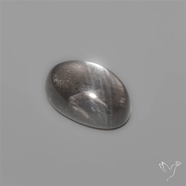 Dark Black Moonstone Cabochon Healing Stone