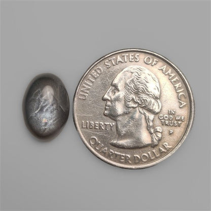 Dark Black Moonstone Cabochon Healing Stone