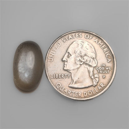 Dark Black Moonstone Cabochon Healing Stone