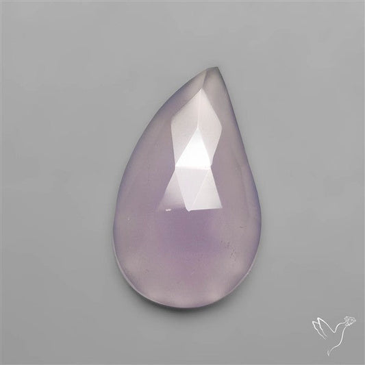 Rose Cut Lavender Chalcedony