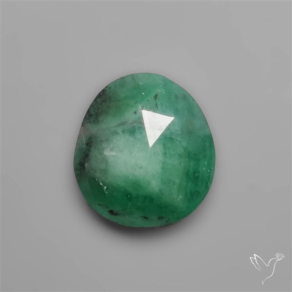 Rose Cut Emerald