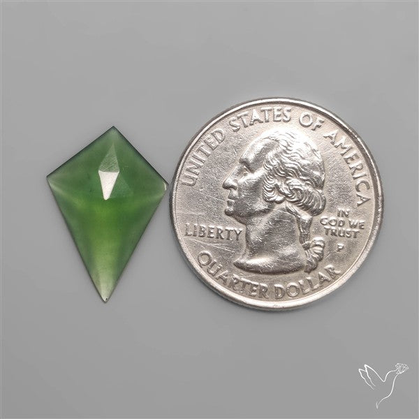 Rose Cut Gemmy Serpentine