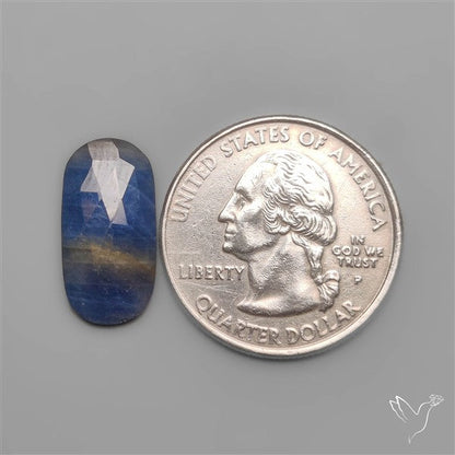 Rose Cut Blue Sapphire